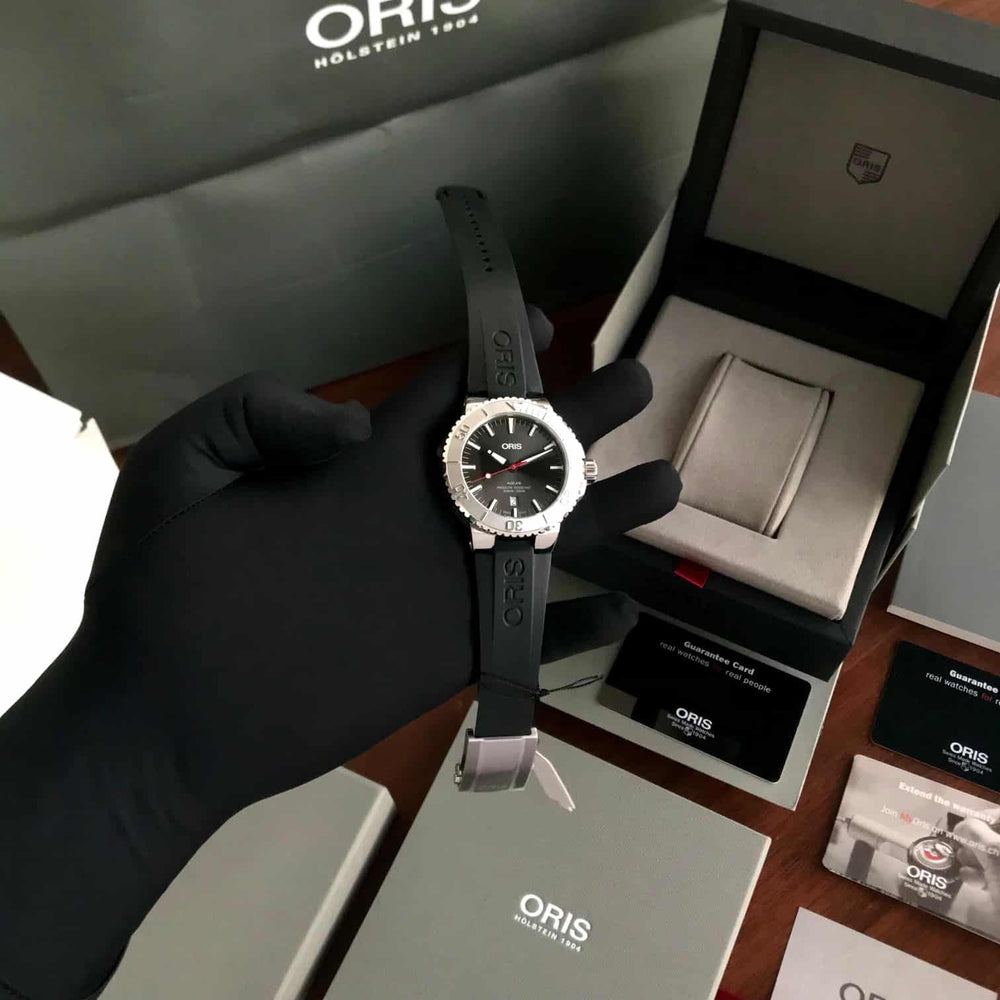 Oris Aquis Date Relief Authentic Store Quality Automatic Mens Watch
