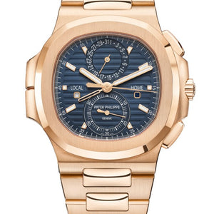 Patek Philippe 39 mm Gold & Blue Automatic