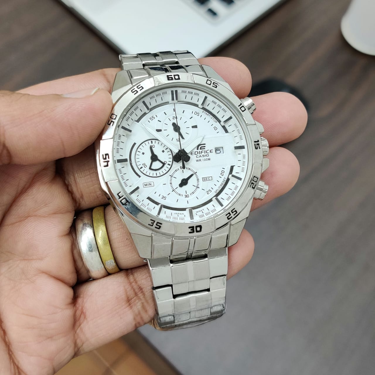 Edifice Analog Watch - For Men ED373 — zoomed view