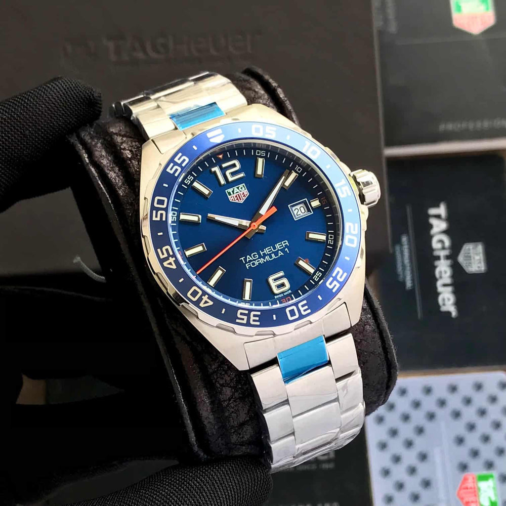 Tag Heuer Formula Limited Edition Blue Dial Authentic Quartz Watch For Mens