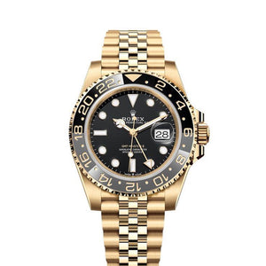 Rolex GMT Master || Full Gold  & Black Dial Japan made