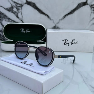 Ray Ban #2 METAL SILVER BLUE UV-400 SUNGLASSES