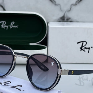 Ray Ban #2 METAL SILVER BLUE UV-400 SUNGLASSES