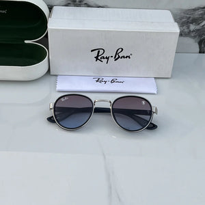 Ray Ban #2 METAL SILVER BLUE UV-400 SUNGLASSES