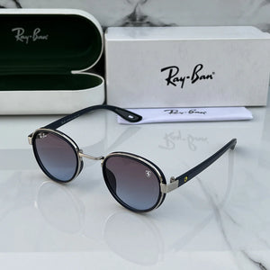 Ray Ban #2 METAL SILVER BLUE UV-400 SUNGLASSES