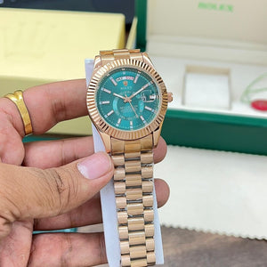 Rolex Stainles SKY-DWELLER Green DIAL Steel  Automatic