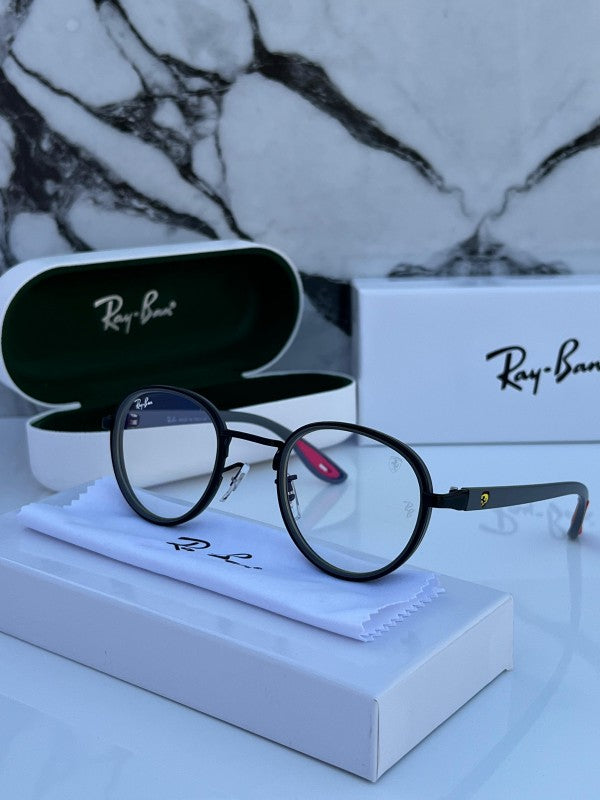 Ray Ban METAL GREY BLUE CUT SUNGLASSES — zoomed view