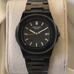 Patek Philippe Nautilus  All Black
