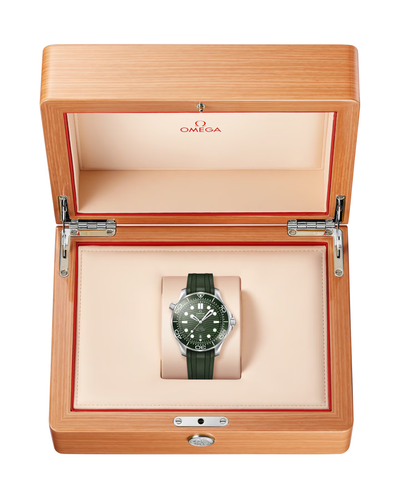 Omega Seamster Golden and Green Luxury look Japanese Automatic Mens Watch