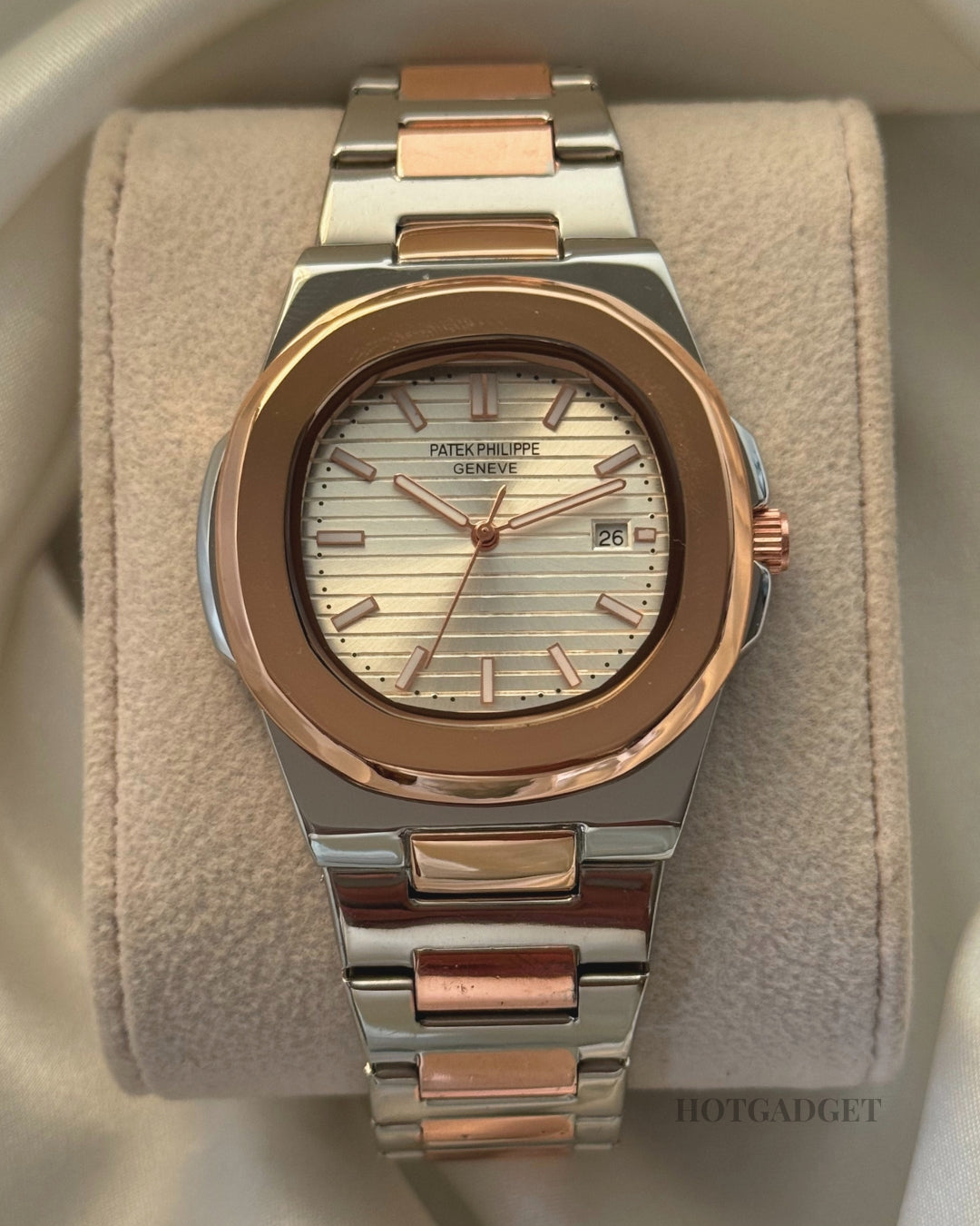 Patek Philippe Nautilus — zoomed view