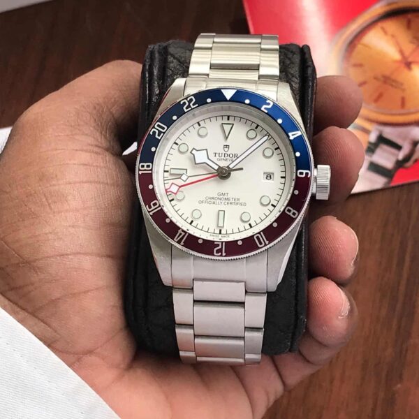 Tudor Black Bay GMT 41mm With Polar White Dial Watch For Men’s