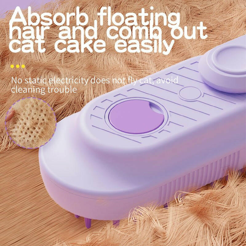 USB Rechargeable Cat Comb Cat Brush