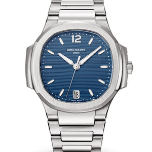 Patek philippe Tiffany & Co Navy  Blue Dial Nautilus Automatic