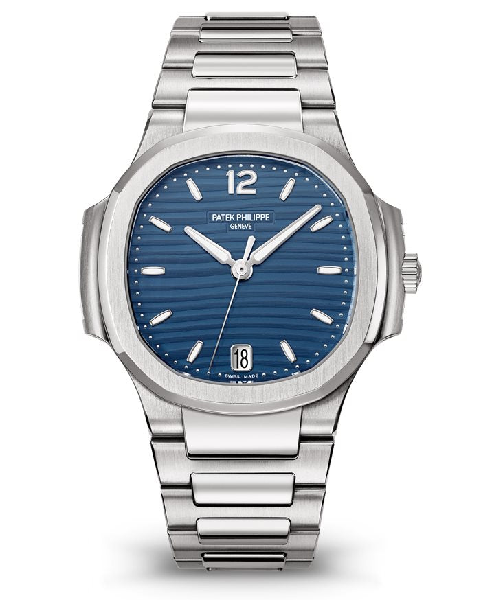 Patek philippe Tiffany & Co Navy  Blue Dial Nautilus Automatic