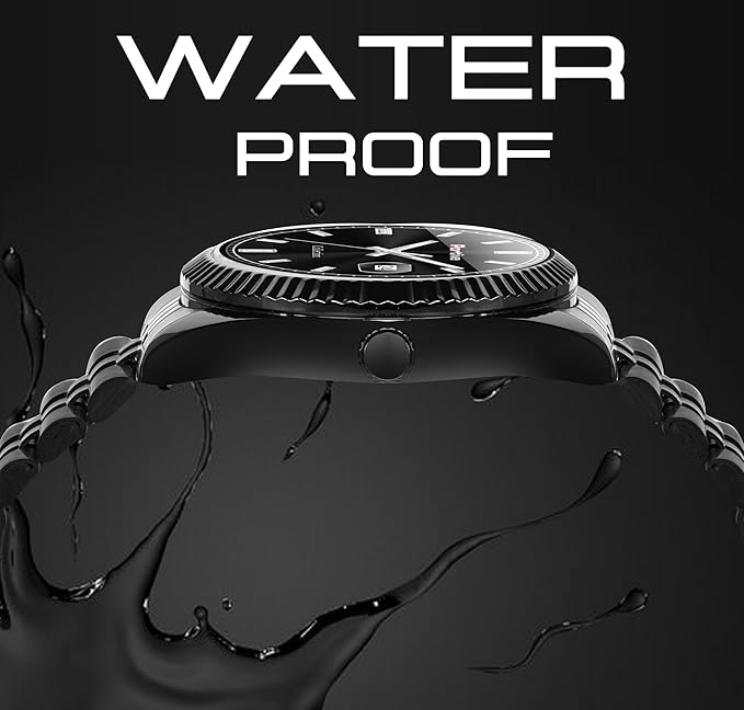 PORTIVE Analog Wrist Watch for Men's and Boys (Black)