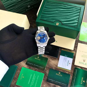 Rolex DayDate Silver-Blue Dial YZ Factory Automatic