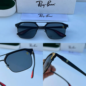 Ray ban METAL FULL BLACK POLARISED SUNGLASSES