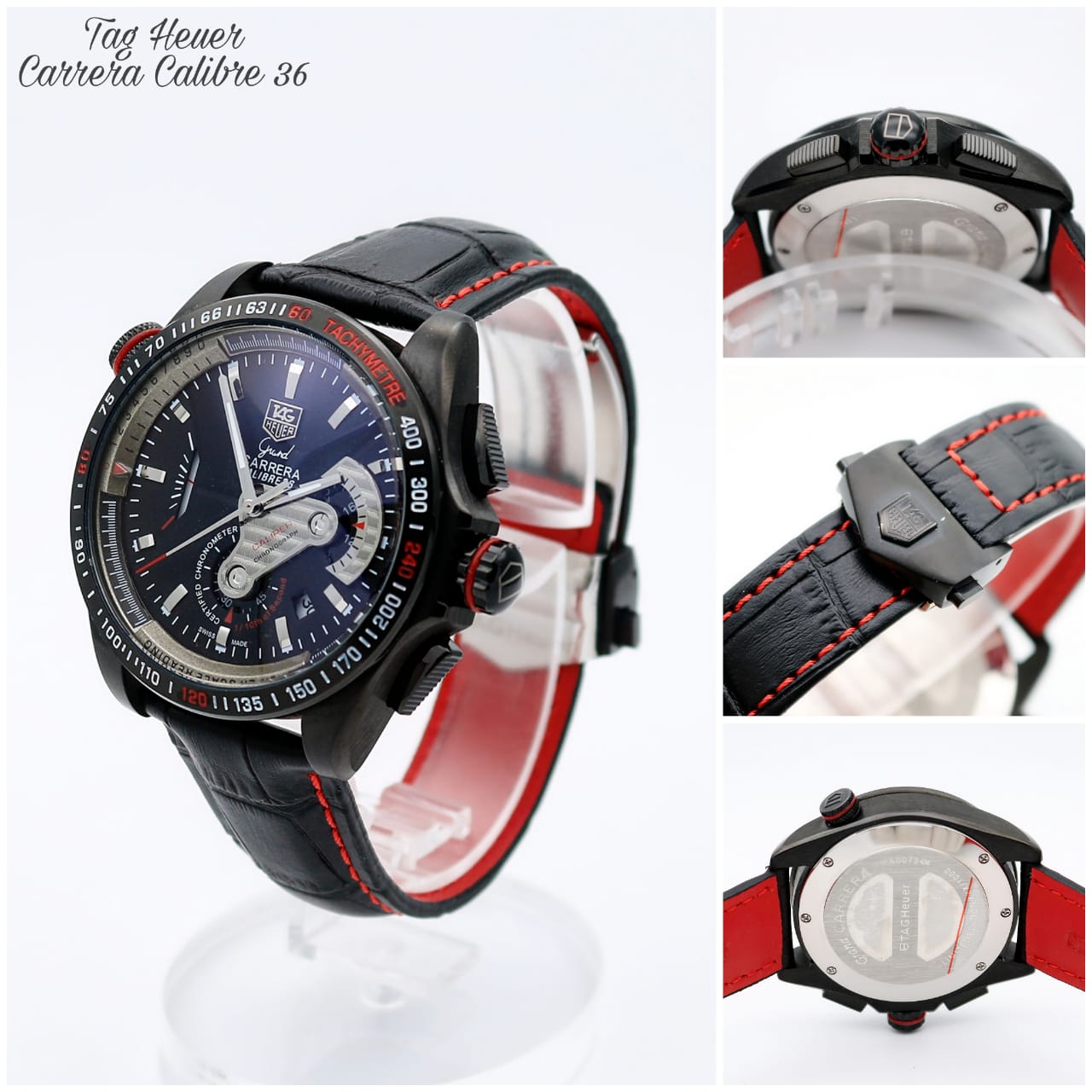 Tag Heuer Grand Carrera — zoomed view