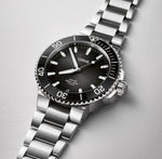 Oris Aquis Date Authentic Automatic Silver Black Dial Men’s Watch