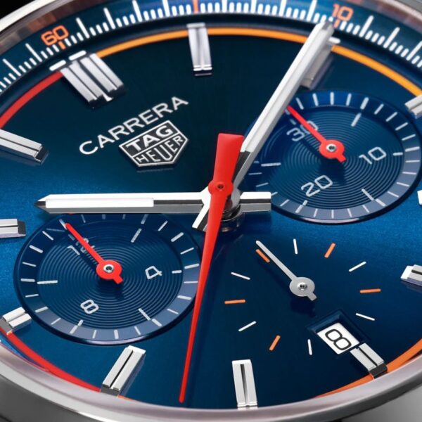 Tag Heuer Carrera Japanese Machinery Blue Dial Master Quality Mens Watch