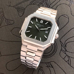 Patek Philippe Cubitus Stainless Steel Olive Green Dial Men’s Watch