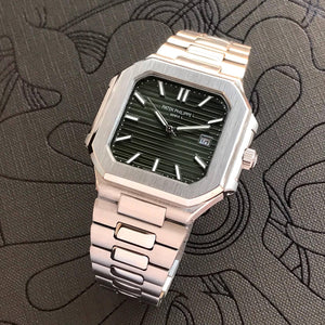 Patek Philippe Cubitus Stainless Steel Olive Green Dial Men’s Watch
