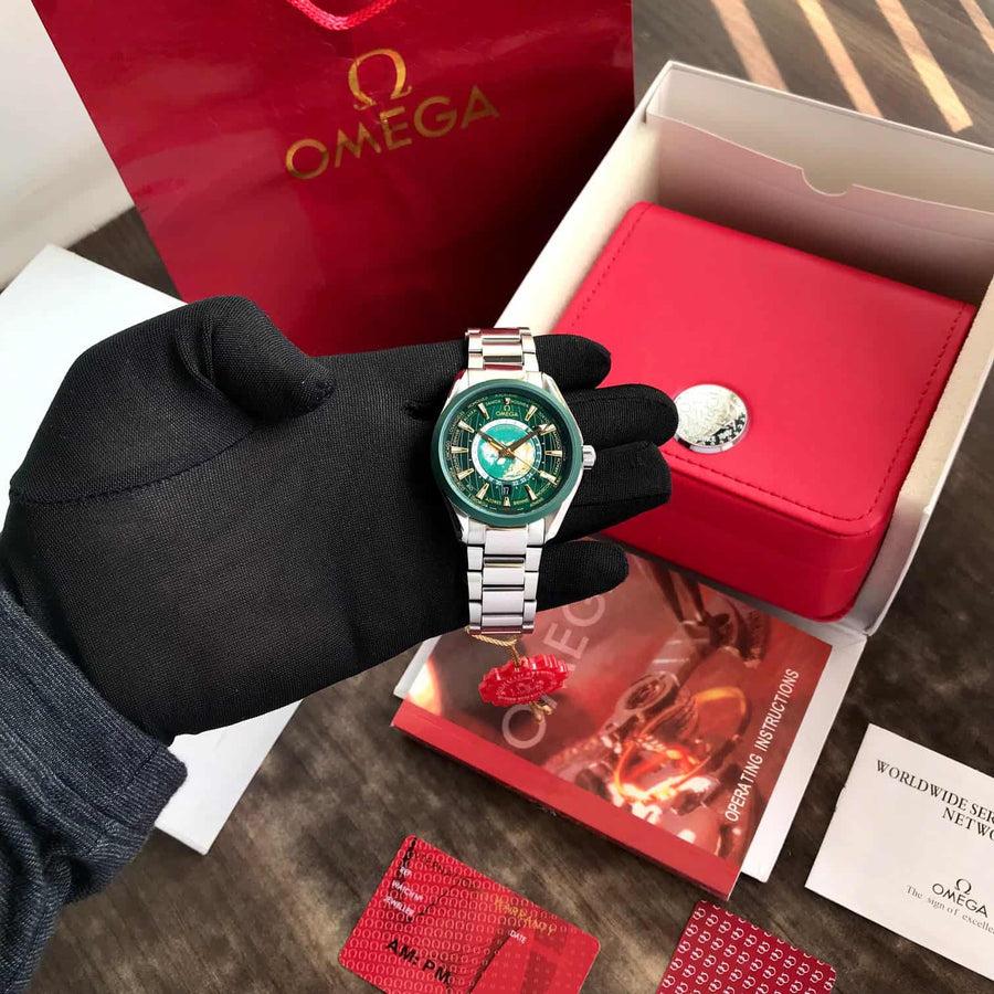 OMEGA Aqua Terra Co-Axial Chronometer WORLDTIMER