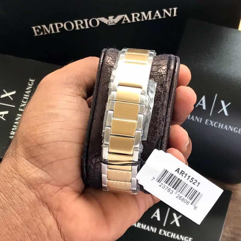 Emporio Armani AR11521 Original Quality Two Tone Men’s Watch