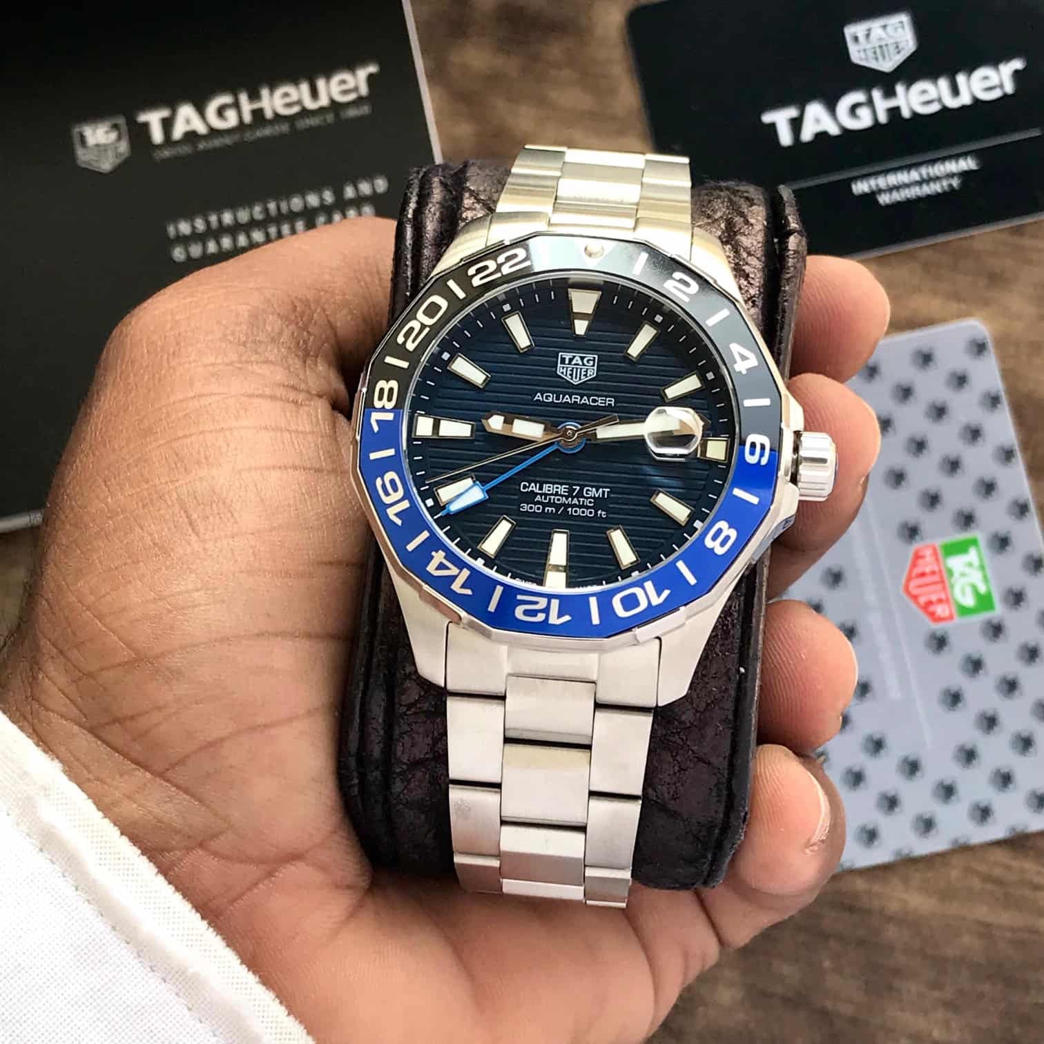 Explore TAG Heuer Aquaracer WBP1180.BF0000 200 Solargraph Watch for men