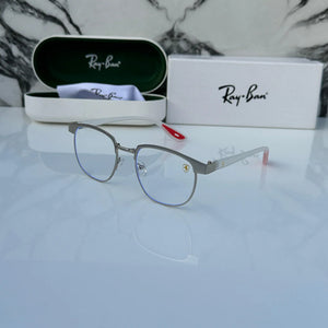 Ray ban METAL GREY BLUE CUT SUNGLASSES