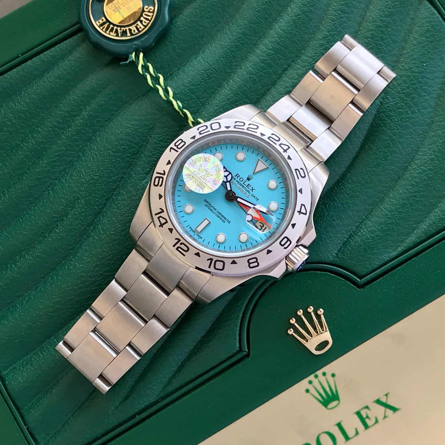 Rolex Explorer Tiffany Dial Automatic Men’s Watch