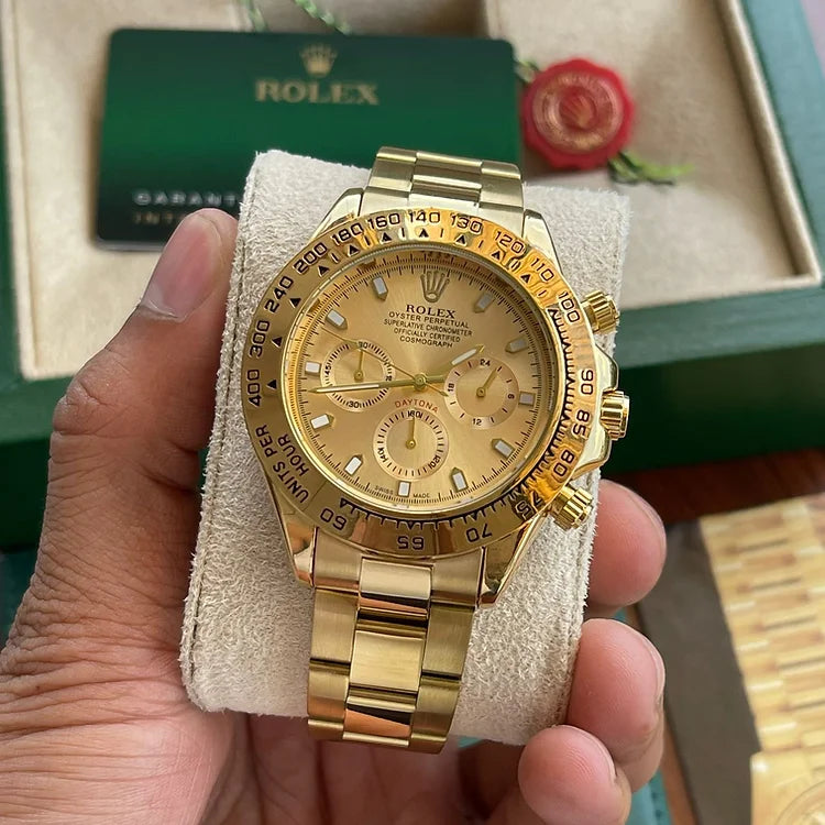 Rolex Daytona Gold Watch