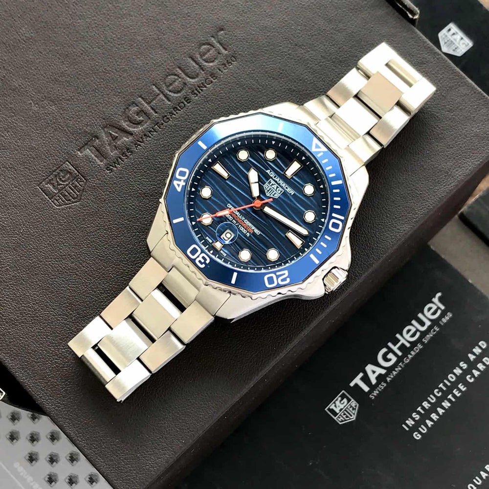 TAG Heuer Aquaracer Professional 300 Date Stainless Steel Automatic Mens Watch