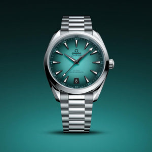 Omega Seamaster Aqua Terra Turquoise Dial Automatic Mens Watch