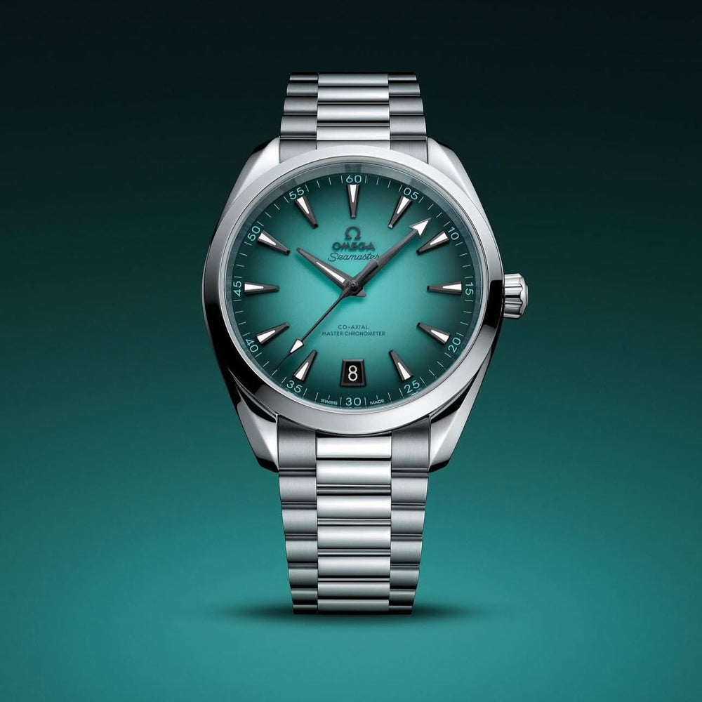 Omega Seamaster Aqua Terra Turquoise Dial Automatic Mens Watch