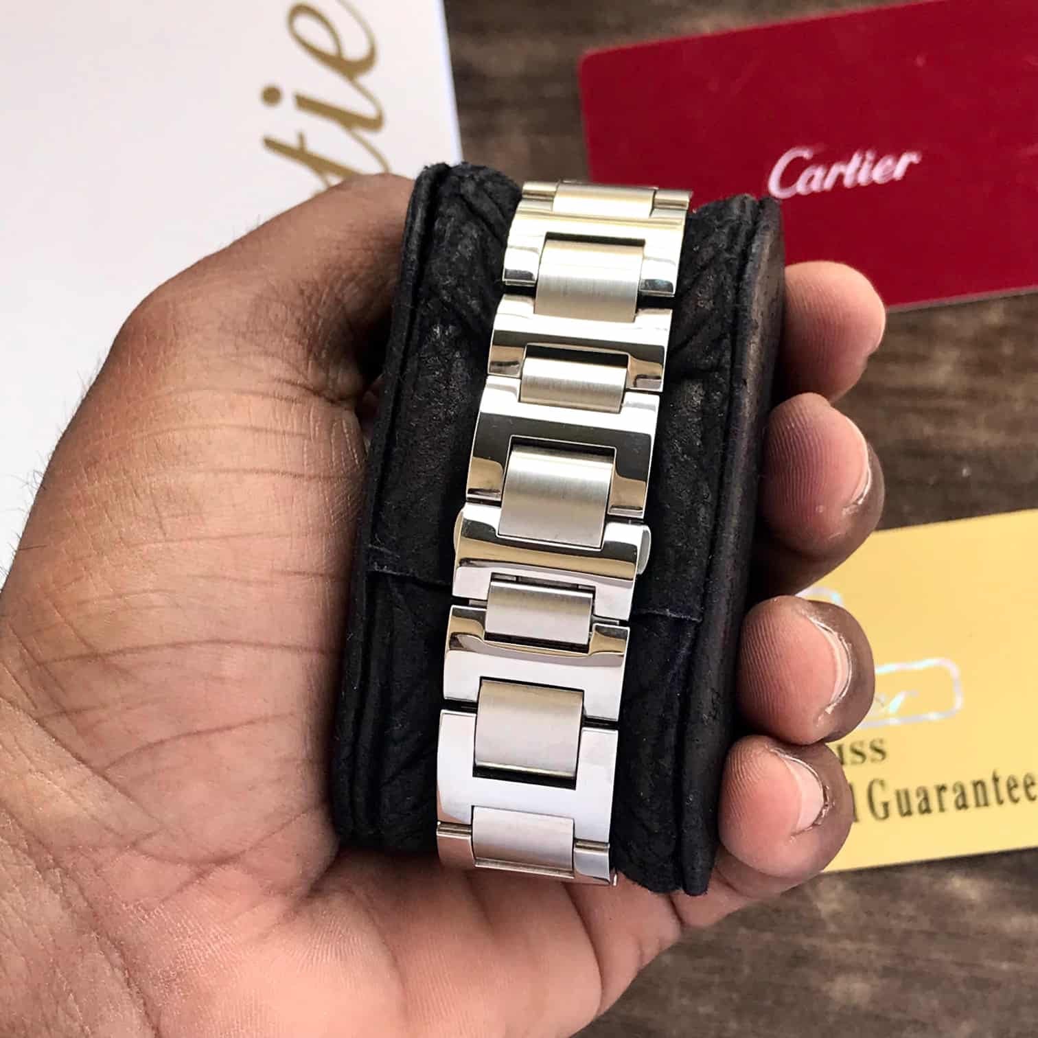 Cartier Ballon Bleu Stainless Steel Watch 36mm Automatic Men’s Watch