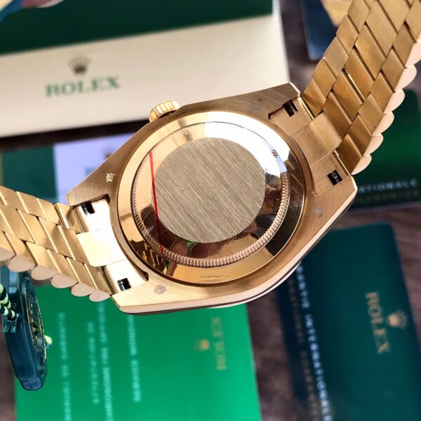 Rolex Date Just 41Yellow Gold Tone & White Dial Jubli Chain Japanese Automatic Master Quality Men’s Watch
