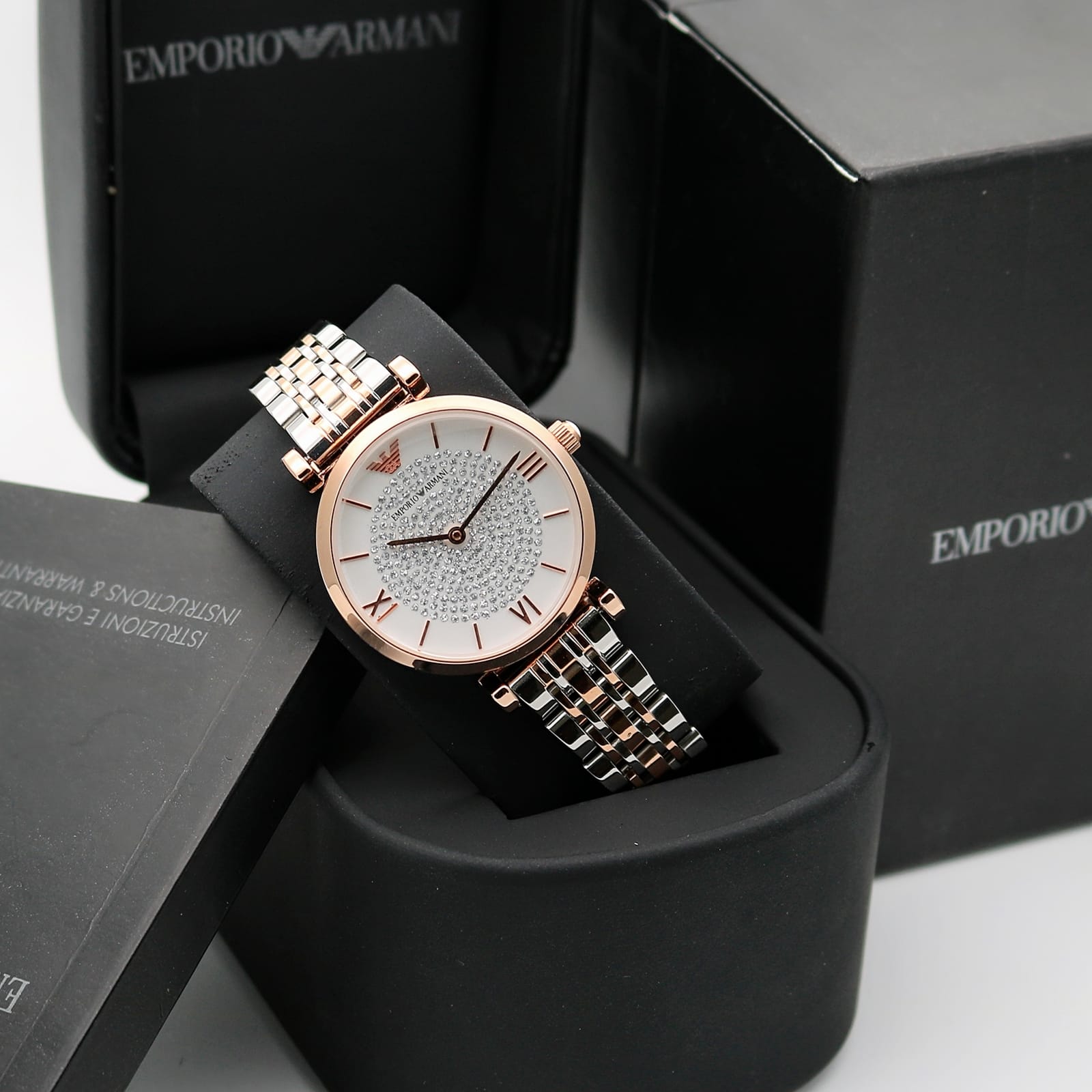 Gianni T-Bar Analog Watch - For Women AR1926 — zoomed view