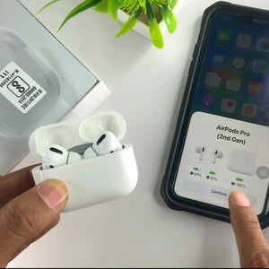 Apple AirPods Pro (2nd Generation-USB C) TWS Earbuds with Active Noise Cancellation (IP54 Water Resistant, MagSafe Case, White)