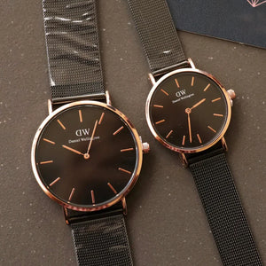 Daniel Wellington  Black And Golden