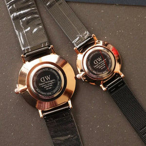 Daniel Wellington  Black And Golden
