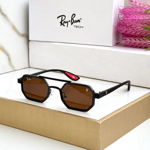 Ray Ban  METAL BLACK BROWN UV-400 SUNGLASSES