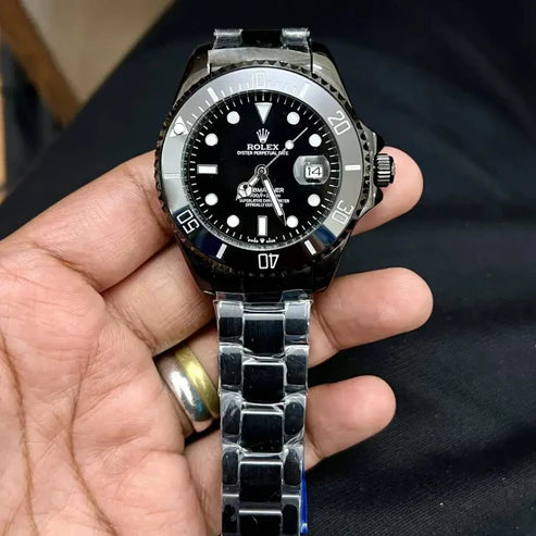 Rolex Submariner Full Black Watch | 12AA Quality Best Watch Quatz