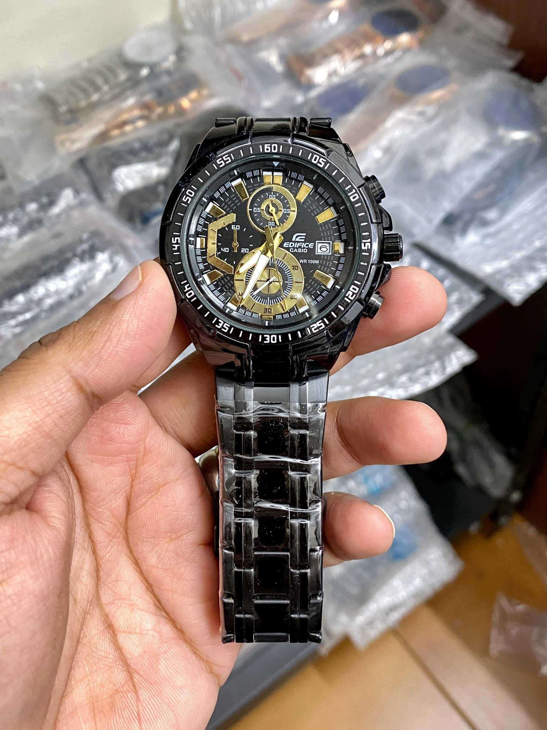Edifice EFR-539 - Chronograph Watch — zoomed view