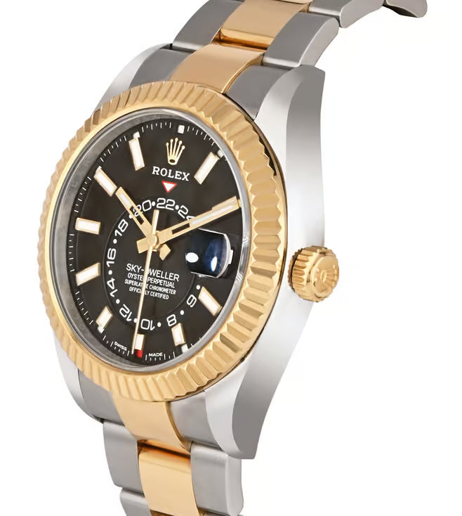 Rolex GMT Master || Full Gold  & Black Dial Japan made