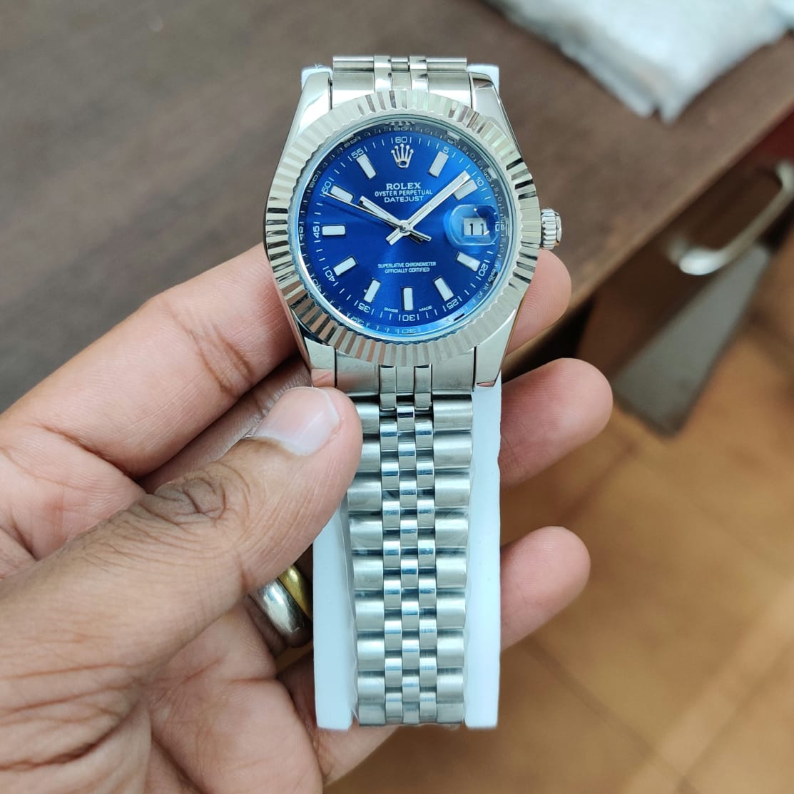 ROLEX OYSTER PERPETUAL DATE MEN WATCH