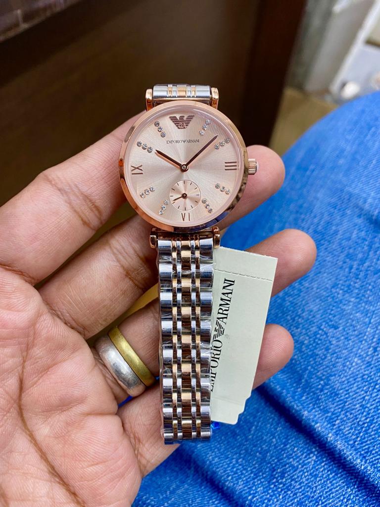 Buy Emporio Armani Analog Grey Dial Women S Watch-AR11059 — zoomed view
