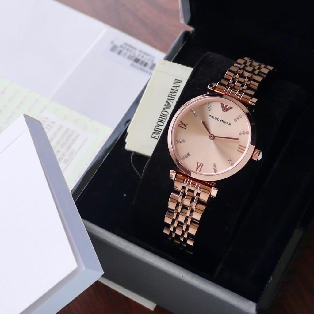 Lady’s Emporio Armani Watch — zoomed view