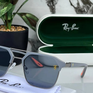 Ray ban METALMETAL GREY BLACK UV-400 SUNGLASSES