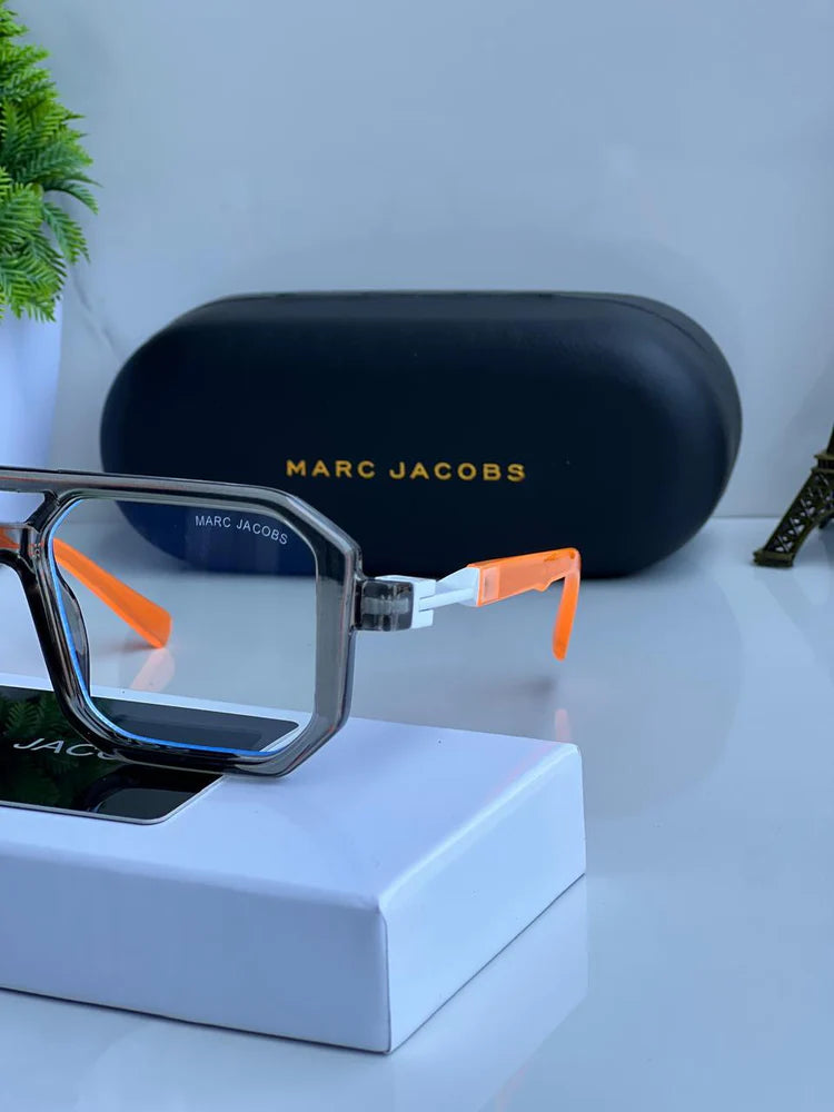 MJ 6125 WHITE GREY TRANSPERANT MENS UV-400 SUNGLASSES